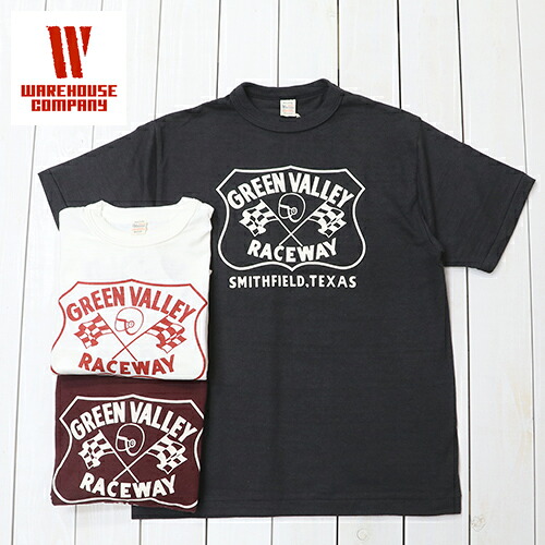 WAREHOUSE (ウエアハウス) : Lot 4601 GREEN VALLEY【正規取扱店】【smtb-KD】【sm15-17】【楽ギフ_包装】【Tシャツ】【TEE】【Made in Japan】｜Reggie Shop