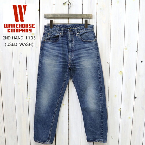WAREHOUSE ウエアハウス セコハン 2ND-HAND 1105 W29 WAREHOUSE 2nd hand ウエアハウス セコハン|ジーンズ|USED WASH