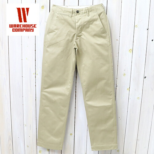 WAREHOUSE (ウエアハウス) : Lot 1082 CHINOES (BEIGE)【正規取扱店】 【smtb-KD】【sm15-17】【楽ギフ_包装】【チノパン】【パンツ】【シャトルウエストポイント】【ウエポンクロス】【メンズ】