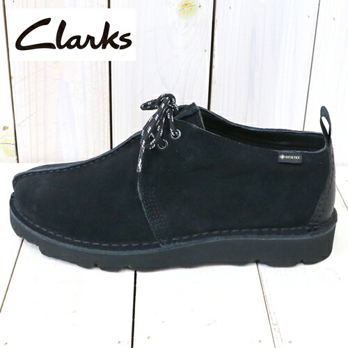 Clarks (クラークス)『Desert Trek GTX』(Black Suede)【定め事取りまわし店】\u003cBR\u003e【smtb-KD】【sm15-17】【楽ギフ_荷造り】【GORE-TEX】【ゴアテックス】【デザートトレック】【レースアップシューズ】【スエードクロス】