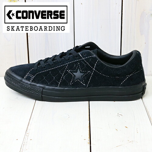 CONVERSE SKATEBOARDING (コンバース スケートボーディング) : ONE STAR SK/HEEL COLLECTIVE (Black Monochrome)【正規取扱】【smtb-KD】【sm15-17】【楽ギフ_包装】【スケボー】【ワンスター】【スニーカー】【HEEL COLLECTIVE】|Reggie Shop