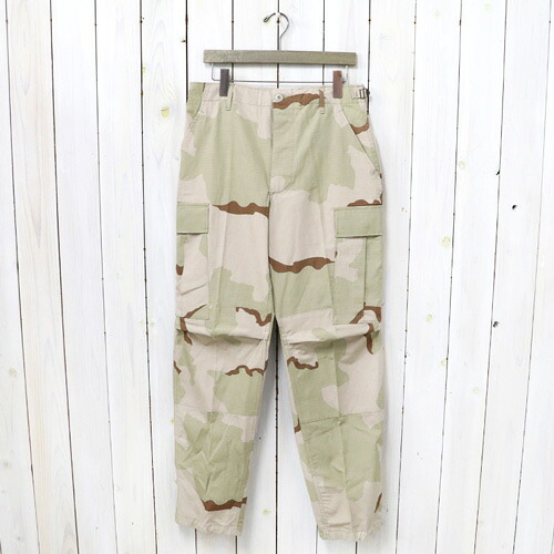 DEAD STOCK (デッドストック)『TROUSERS DESERT CAMOUFLAGE PATTERN COMBAT 3C』 【smtb-KD】【sm15-17】【楽ギフ_包装】【米軍】【DCU】【6ポケットカーゴパンツ】【コットンリップストップ】