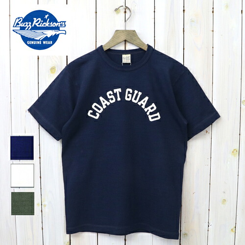 BUZZ RICKSON’S (バズリクソンズ) : SLUB YARN T-SHIRT COAST GUARD【正規取扱店】 【smtb-KD】【sm15-17】【楽ギフ_包装】【米海軍士官学校デザイン】【プリントTシャツ】【半袖】