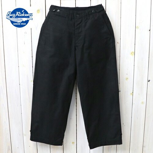 BUZZ RICKSON’S WILLOAM GIBSON COLLECTION (バズリクソンズ) : : TROUSERS,FIELD,M-1943 BLACK【正規取扱店】 【smtb-KD】【sm15-17】【楽ギフ_包装】【ウィリアム・ギブスン】【パターン・レコグニション】【M-43トラウザース】【ブラック】