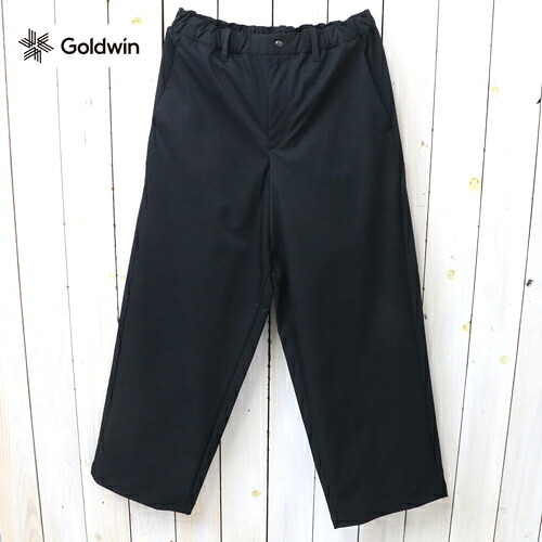 Goldwin (ゴールドウィン) : Baggy Straight Pants (BLACK)【置き目取りまわし店】\u003cBR\u003e【smtb-KD】【sm15-17】【楽ギフ_荷拵え】【ズボン下】【バギーシルエット】