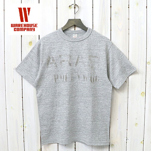 WAREHOUSE (ウエアハウス)『Lot 4601 ARAB』(杢グレー)【正規取扱店】 【smtb-KD】【sm15-17】【楽ギフ_包装】【Tシャツ】【TEE】【Made in Japan】