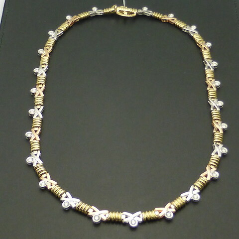 ダイヤモンド1.17ct×K18 K18WG ダイヤモンドゴールドネックレス|REGGINA JEWELRY レッジーナ