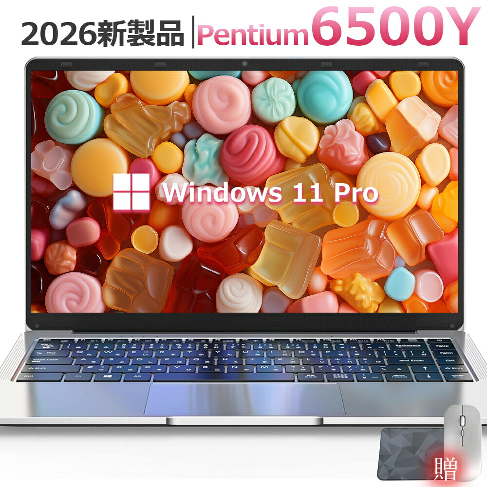 2025年新登場 新品 ノートパソコン Windows11 コスパ高い 15.6 インチ 型 初期設定済み Intel Pentium Gold 6500Y メモリ8/16GB 大容量SSD 128GB~2TB laptop フルHD液晶 IPS テンキー付き WiFi-5 WEBカメラ BT5.0 USB3.0 薄型 日本語配列キーポード｜Regian 46,680円