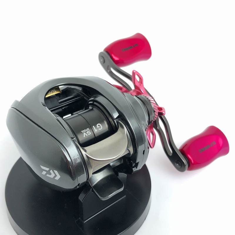 【中古】 wa◇120 DAIWA STEEZ CT SV TW 700SH 00613532 ダイワ スティーズ 右ハンドル SLP WORKS カスタム品 ベイトリール 釣具 リール 【T-9889】