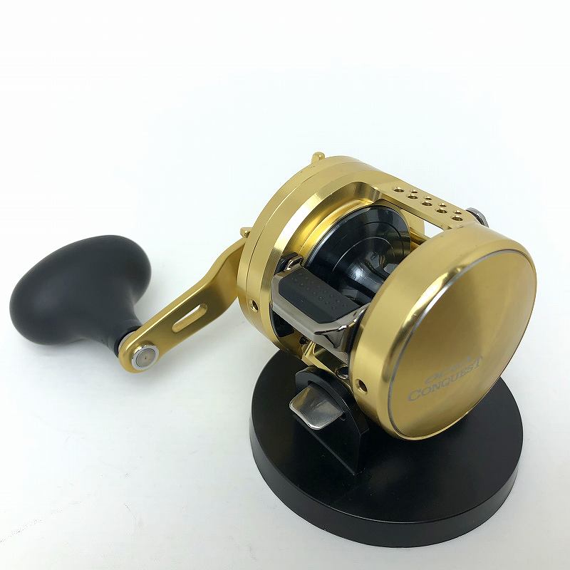 【中古】 wa◇120 SHIMANO OCEA CONQUEST 301HG 03403 シマノ 15オシアコンクエスト ベイトリール 釣具 木管 【T-10207】