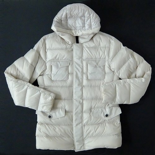 【中古】wa◇127 AOURE アウール 4パッチLIMONTA ダウンコート AMFC241000 XLサイズ 【F-24564】