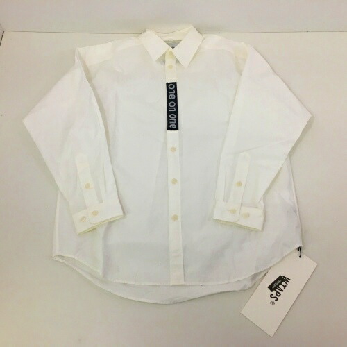 【中古】 hi◇128 Wtaps x UNDERCOVER Shirt 長袖 シャツ 221ZUUCD-SHM01S WHITE サイズ02 ダブルタップス x アンダーカバー