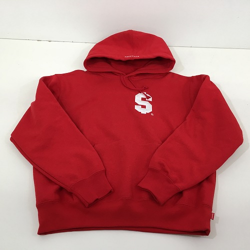 【中古】 hi◇128 Supreme $ Hooded Sweatshirt 弗 ボンネット パーカー 大きさS シュプリーム