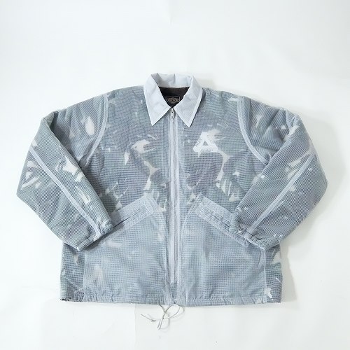 【中古】wa◇128 BEAMS PLUS(ビームスプラス) &times; PALACE(パレス) COACH JACKET FLEECE LINED CAMO コーチジャケット XLサイズ 【F-23964】｜Regolith_Market