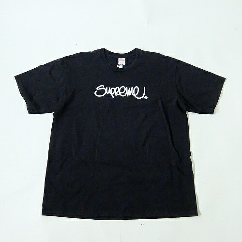 【中古】wa◇128 Supreme シュプリーム Handstyle Tee ハンドスタイル Tシャツ XLサイズ 【F-28083】