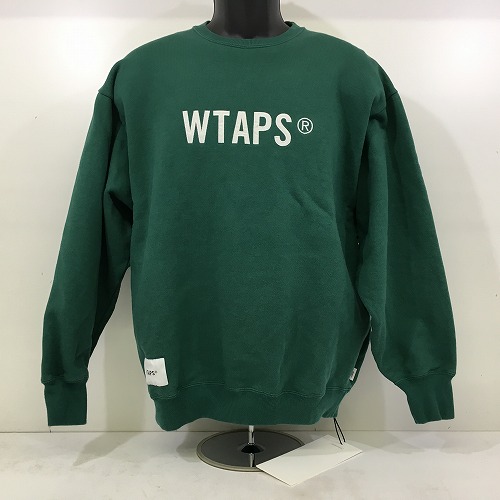 【中古】 hi◇128 WTAPS ダブルタップス SWEATER COTTON 241ATDT-CSM01 スウェット トレーナー サイズ03