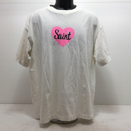 【中古】 hi◇128 SAINT Mxxxxxx HEART SAINT SS TEE SM-HR1-0000-019 サイズ: L ハート Tシャツ 半袖 Saint Michael セントマイケル
