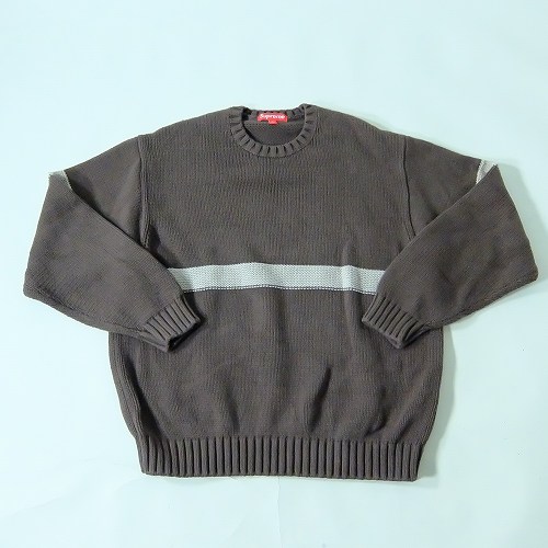 【中古】wa◇128 Supreme シュプリーム スウェーター XL大きさ 【F-29332】
