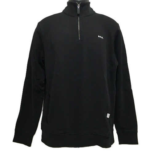 【中古】 hi◇128 BALR. Brand Regular Fit Half Zip Sweatshirt 8126B-1001 大きさ: S ブランド名 レギュラー相応う ハーフジップ トレーナー 山高帽子