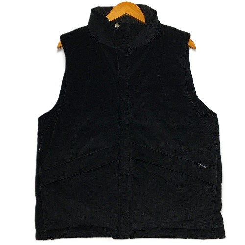 【中古】 hi◇128 FOURTHIRTY SNGL CORD DOWN VEST 24-135 BLK サイズ: 1 ダウンベスト コーデュロイ ブラック 黒 430 フォーサーティー 15,257円
