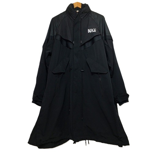 Sacai × Nike トレンチジャケット ブラック　Lサイズ　ナイキ 楽天市場】【返品可】ナイキ NIKE サカイ sacai コラボ トレンチ