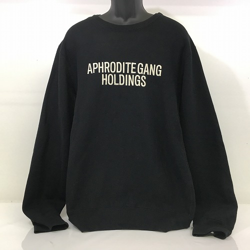 【中古】 hi◇128 WACKO MARIA ワコマリア ×舐達麻 BUDSPOOL Aphrodite Gang Holdings バッズプール アフロディーテギャング ロゴタイプ 汗水 調教師 大きさXXL
