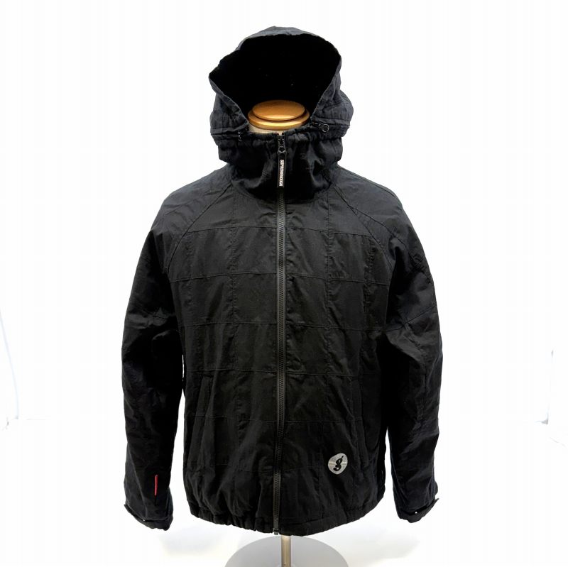 【中古】wa◇128 Supreme(シュプリーム) × GOODENOUGH(グッドイナフ) Patchwork Madras Hooded Jacket パッチワークマドラスフーデッドジャケット Sサイズ 【F-30190】