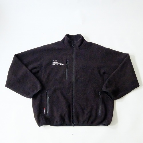 【中古】wa◇128 F.C.Real Bristol エフシーレアルブリストル POLARTEC SHEARLING JERSEY LINER BLOUSON ボアフリースブルゾン FCRB-242058 L大きさ 【F-27915】