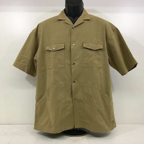 【中古】 hi◇129 THE NORTH FACE S/S Utility Shirt NR22431 大きさ: M 遊撃手捩り ありがた味 プルオーバー 開襟プルオーバー 半袖 ザ・ノース・フェイス