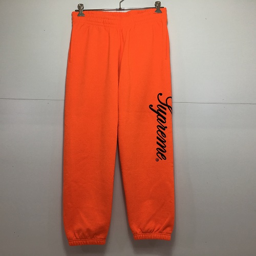 【中古】 hi◇132 Supreme Embroidered Script Sweatpant FW24 サイズ: M スクリプト ロゴ刺繍 スウェットパンツ ズボン シュプリーム|Regolith_Market