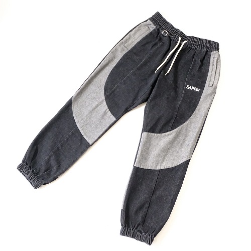 SAPEur サプール デニム トラック パンツ インディゴ　Ｍサイズ 楽天市場】M【SAPEur DENIM TRACK PANTS INDIGO サプール デニム