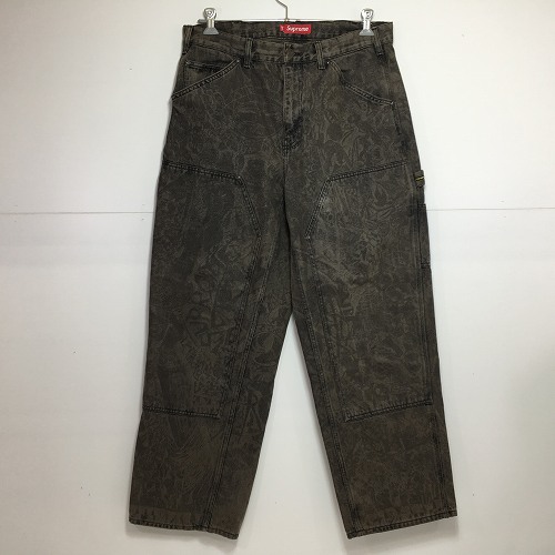 【中古】 hi◇132 Supreme シュプリーム double knee painter pant ペインターパンツ 大きさ34