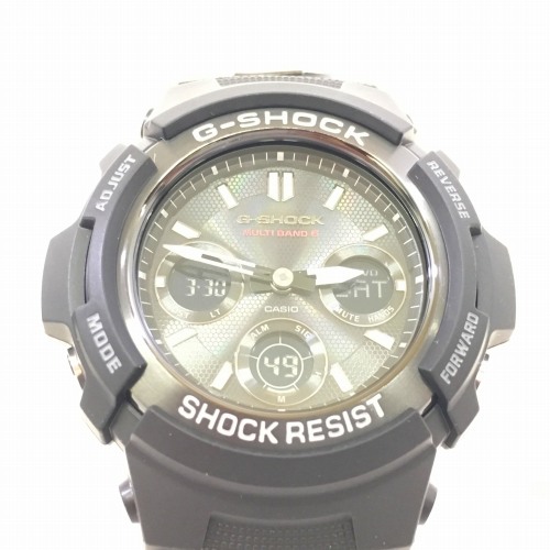 【新品】 hi◇141 CASIO G-SHOCK ANALOG-DIGITAL AWG-M100SBC-1AJF アナログ デジタル 電波ソーラー 腕時計 カシオ