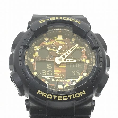 【中古】 hi◇141 CASIO G-SHOCK GA-100CF-1A9DR カシオ 腕時計 ジーショック｜Regolith_Market