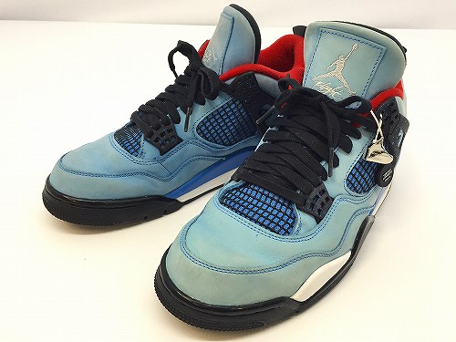air jordan4 カクタスジャック University Blue 名作スニーカー紹介Vol.17｜Travis Scott × Nike Air Jordan 4