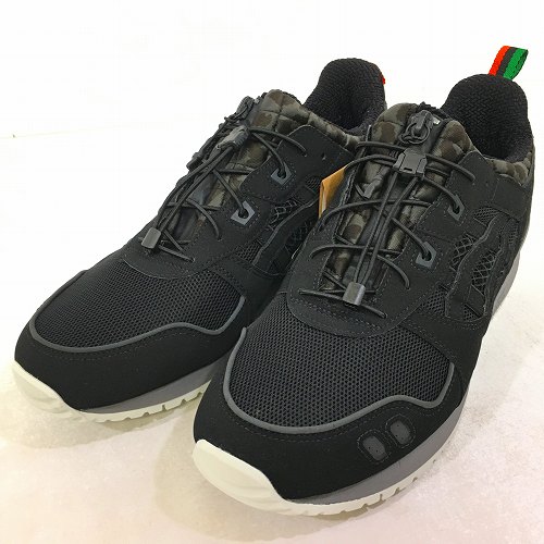 【中古】 hi◇149 ASICS GEL-LYTE III OG GTX Black/Leopard 1203A580-001 靴 スニーカー シューズ サイズ: 29cm ゲル ライト スリー ブラック レオパード 黒 豹 アシックス
