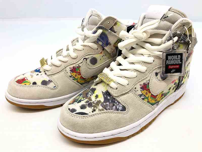 楽天市場】Supreme Nike SB Dunk High Rammellzee シュプリーム