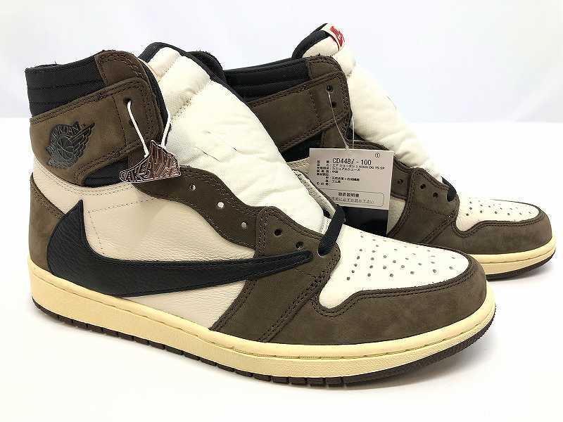 楽天市場】【未使用】NIKE×TRAVIS SCOTT AIR JORDAN 1 HIGH OG TS SP