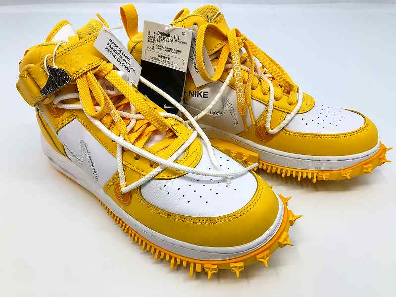 楽天市場】Off-White Nike Air Force 1 Mid SP LTHR White and Varsity