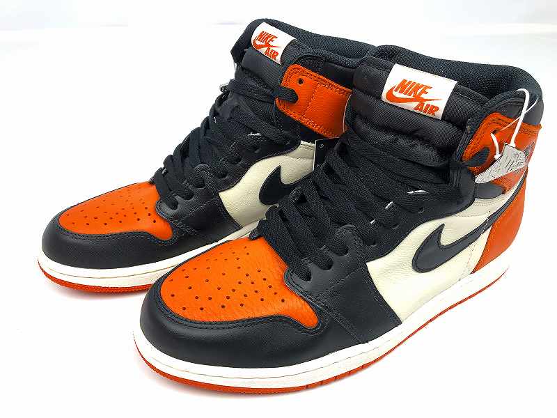 【中古】 wa◇149 Nike Air Jordan 1 Retro High OG "Shattered Backboard" 555088-005 ナイキ エアジョーダン1 レトロ ハイ シャッタード バックボード 27.5cm スニーカー 靴 シューズ 【F-30538】｜Regolith_Market 58,080円