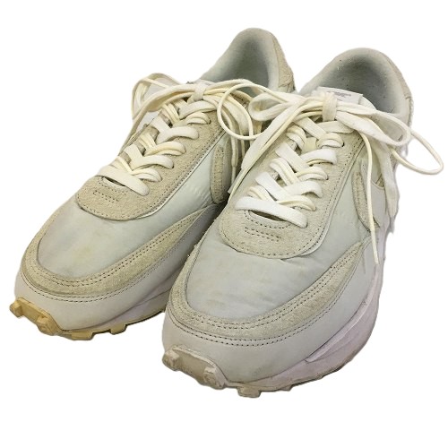【中古】 hi◇149 SACAI × NIKE LD WAFFLE WHITE/WHITE BV0073-101 靴 スニーカー シューズ 大きさ: 28.5糎 ワーヘル 白いこと/白いこと サカイ ナイキ