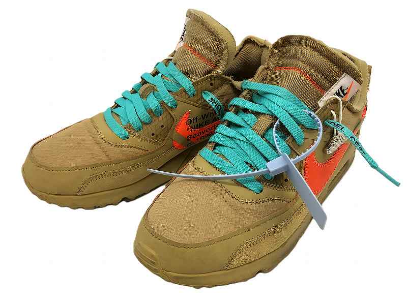 【中古】 wa◇149 Off-White × Nike Air Max 90 \