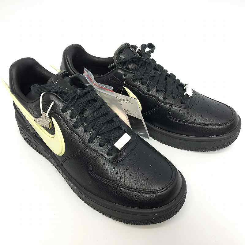 【中古】 wa◇149 AMBUSH × Nike Air Force 1 Low \"Black\"" DV3464-001 アンブッシュ ナイキ 空軍1 置き目 黒いこと 27糎 スニーカー 靴 シューズ 【F-31278】"