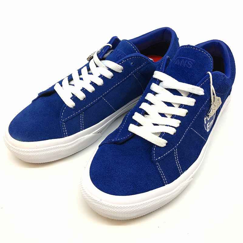 【中古】 wa◇149 Supreme &times; Vans Sid "Blue" SUP-VANS-24SS-SID-BLU シュプリーム バンズ シド ブルー 27cm スニーカー 靴 シューズ 【F-32459】｜Regolith_Market