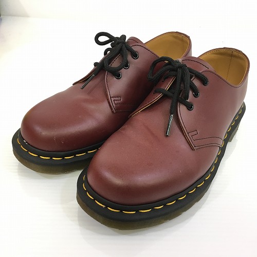 【中古】 hi◇153 Dr.Martens お医者さんマーチン 3広座敷ブーツ 146159 なめし革シューズ 商行為シューズ UK6