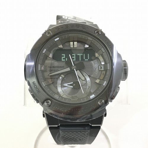 【中古】 hi◇160 CASIO G-SHOCK G-STEEL Formless太極 GST-B200TJ-1AJR 陳英傑 腕時計 カシオ