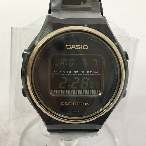 【中古】 hi◇160 CASIO CASIOTRON TRN-50ZE-1AJR カシオウオッチ50周年記念モデル 腕時計 カシオトロン カシオ｜Regolith_Market