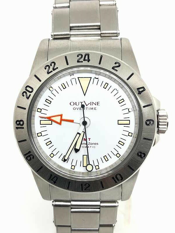 【中古】 wa◇160 江口寿史 × アウトライン オーバータイム OUTLINE OVERTIME 時計 腕時計 【F-27972】 43,428円