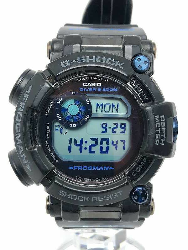 楽天市場】G-SHOCKジーショック【美品◎】GWF-1035F-1JR FROGMAN 35