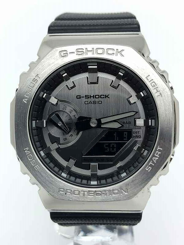 【中古】 wa◇160 CASIO G-SHOCK GM-2100-1AJF カシオ ジーショック 時計 腕時計 【F-29894】